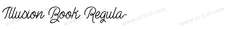 Illusion Book Regula字体转换